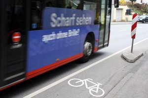Fahrradwege enden im Nichts